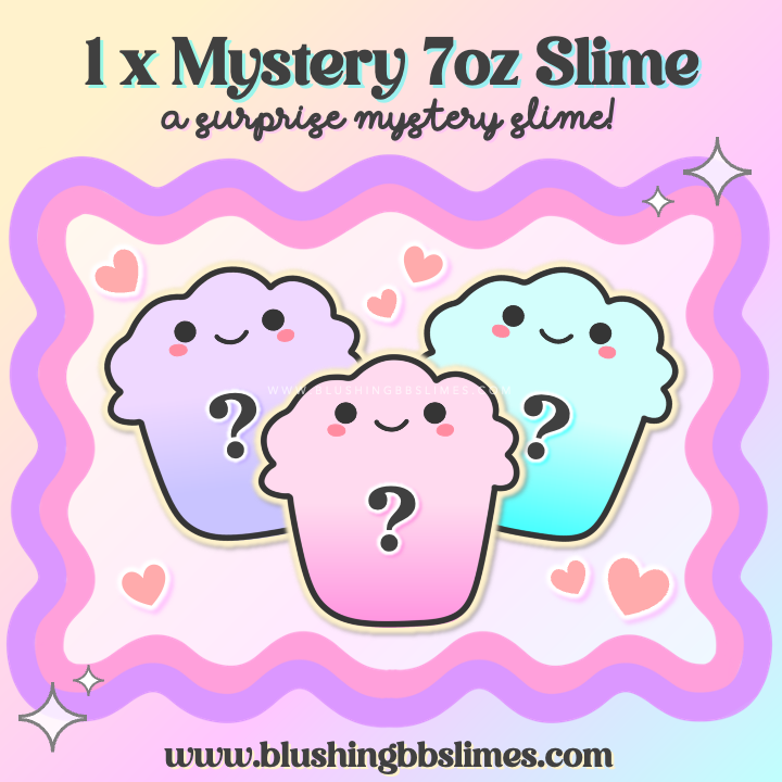 SALE! Mystery 7oz Slime BlushingBB Slimes