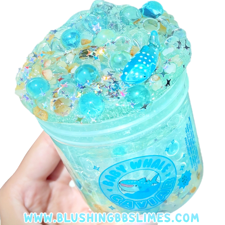 Baby Whale Shark Caviar BlushingBB Slimes