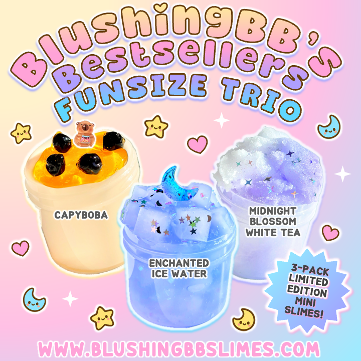 NEW! BlushingBB Bestsellers Funsize Trio