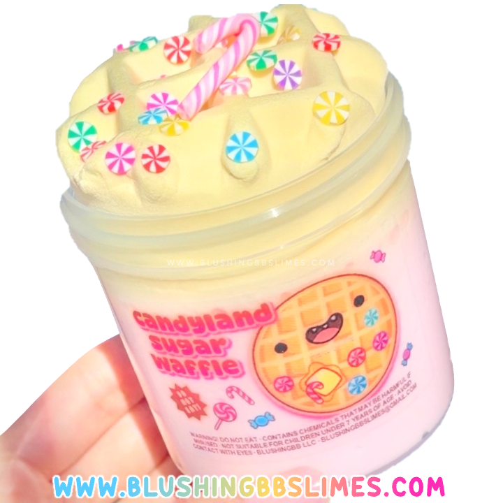 NEW! Candyland Sugar Waffle