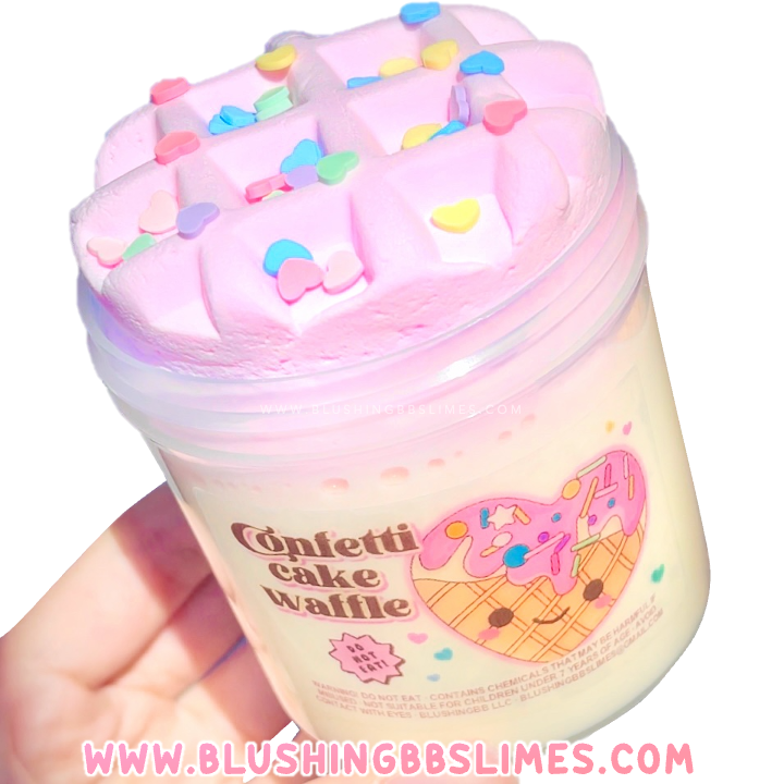 NEW! Confetti Cake Waffle