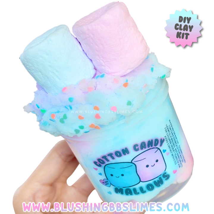 Cotton Candy Mallows DIY Kit