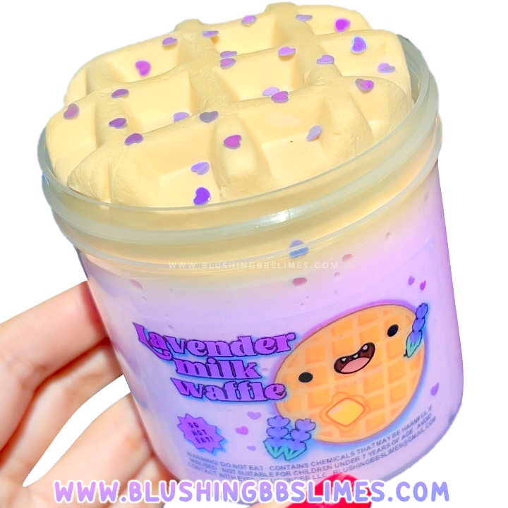 NEW! Lavender Milk Waffle