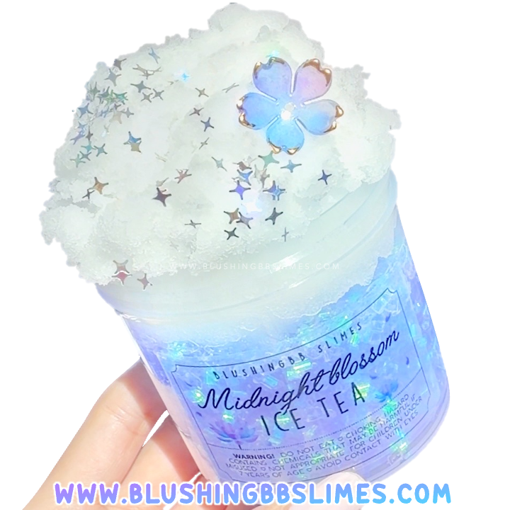 NEW! Midnight Blossom Ice Tea Float