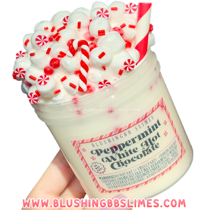 Peppermint White Hot Chocolate