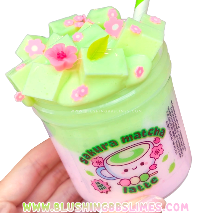 Sakura Matcha Latte