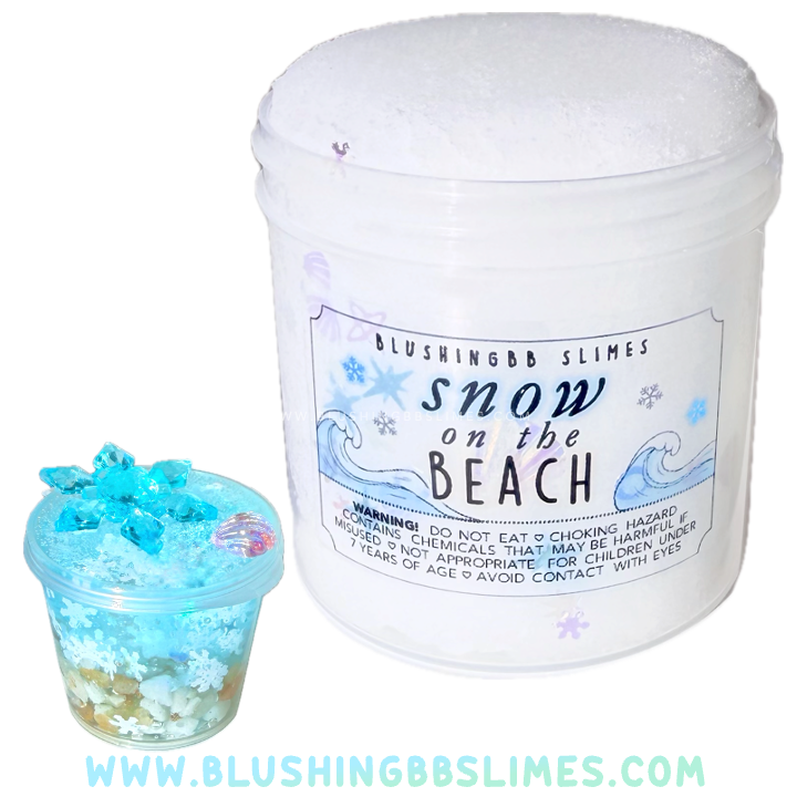 NEW! Snow on the Beach