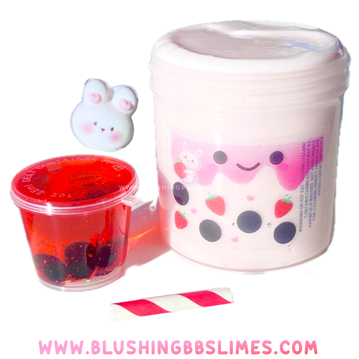 NEW! Strawbunny Bubble Tea