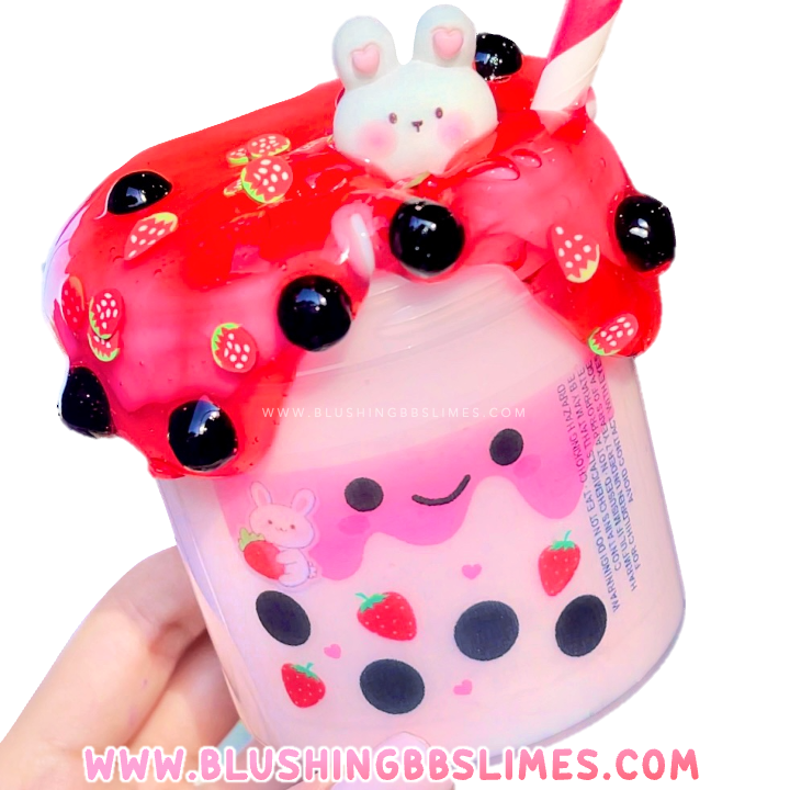 NEW! Strawbunny Bubble Tea