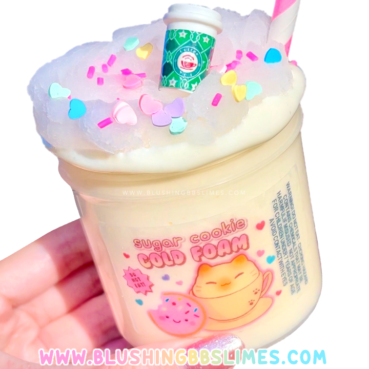 LAST CHANCE! Sugar Cookie Cold Foam