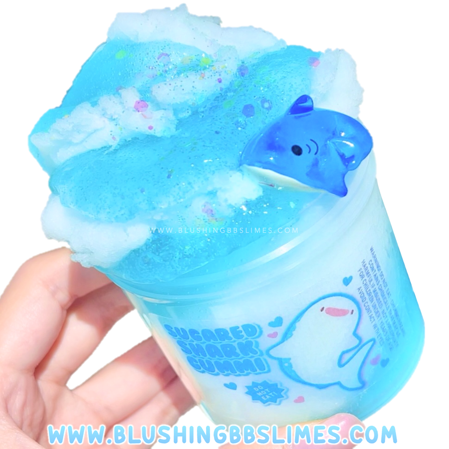 NEW! Sugared Shark Gummi BlushingBB Slimes