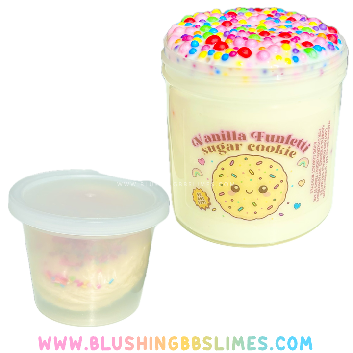 NEW! Vanilla Funfetti Sugar Cookie