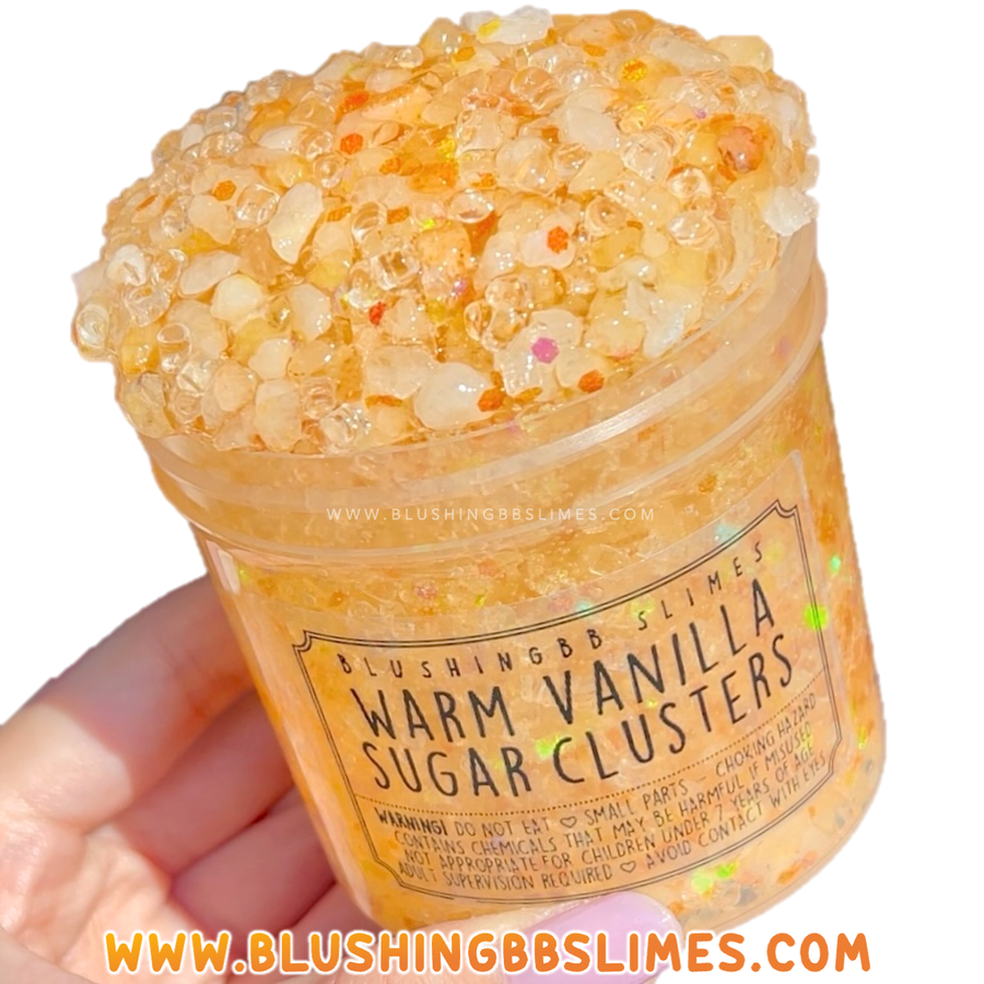 NEW! Warm Vanilla Sugar Clusters
